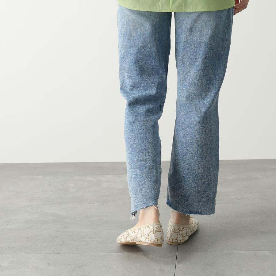 美品 CELINE バレリーナ / トリオンフ&レース プリント 37 シューズ 美品 CELINE バレリーナ / トリオンフ&レース プリント 37 シューズ 美