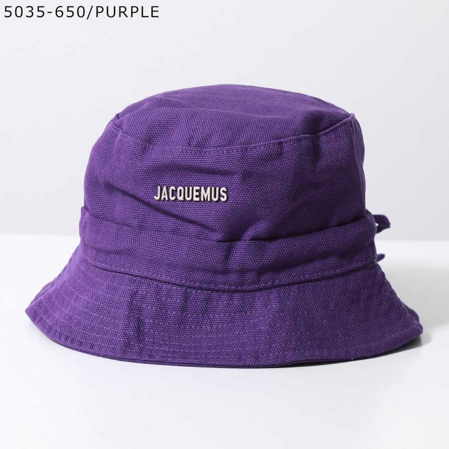 Jacquemus ロゴプレート バケットハット lilac 本物！ 中古・古着通販】JACQUEMUS (ジャックムス) 花柄バケットハット