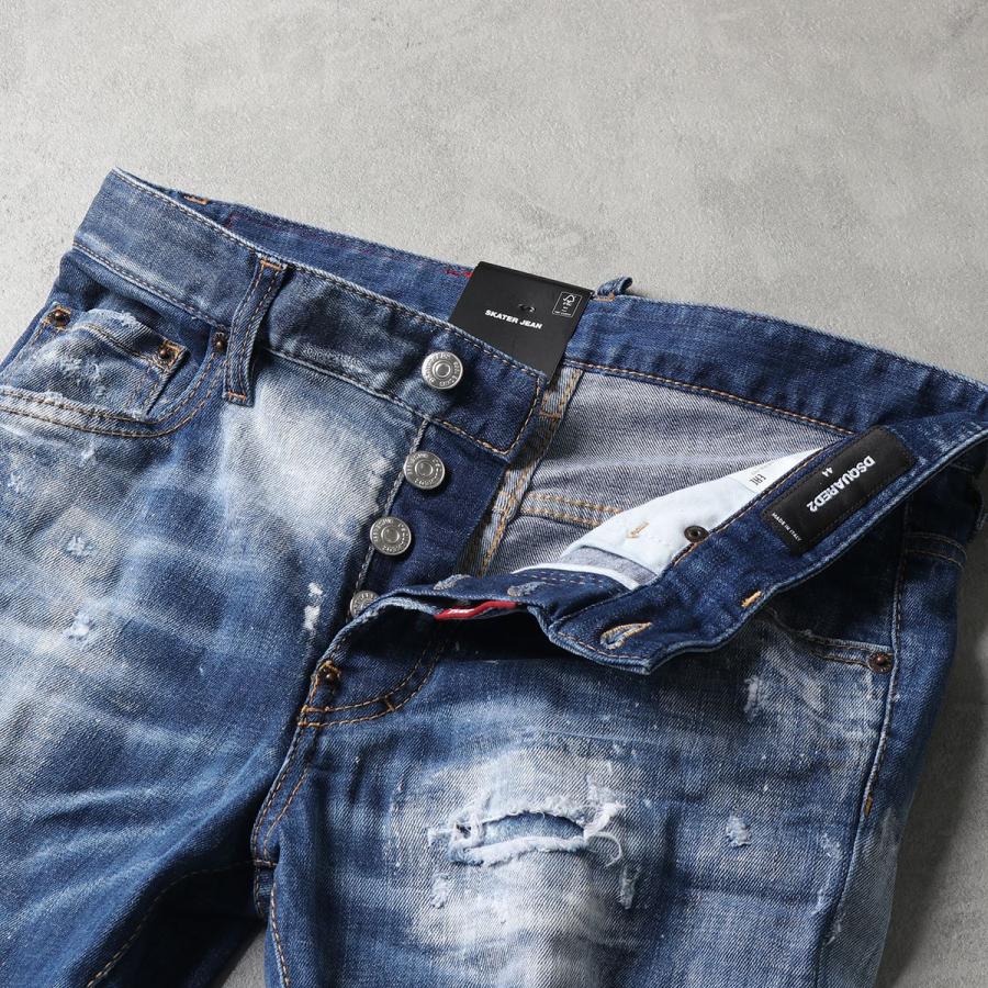 DSQUARED2 ディースクエアード ジーンズ SKATER JEANS S74LB1042 DSQUARED2 ディースクエアード ジーンズ SKATER JEANS S74LB1042