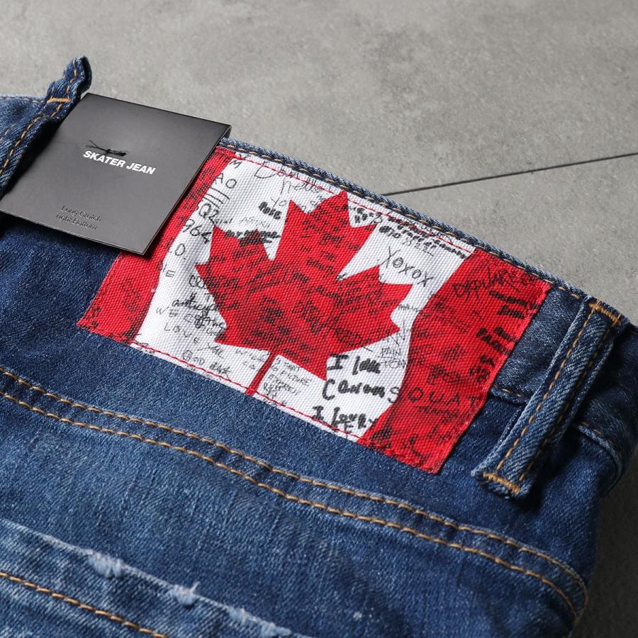 DSQUARED2 ディースクエアード ジーンズ SKATER JEANS S74LB1042 DSQUARED2 ディースクエアード ジーンズ SKATER JEANS S74LB1042