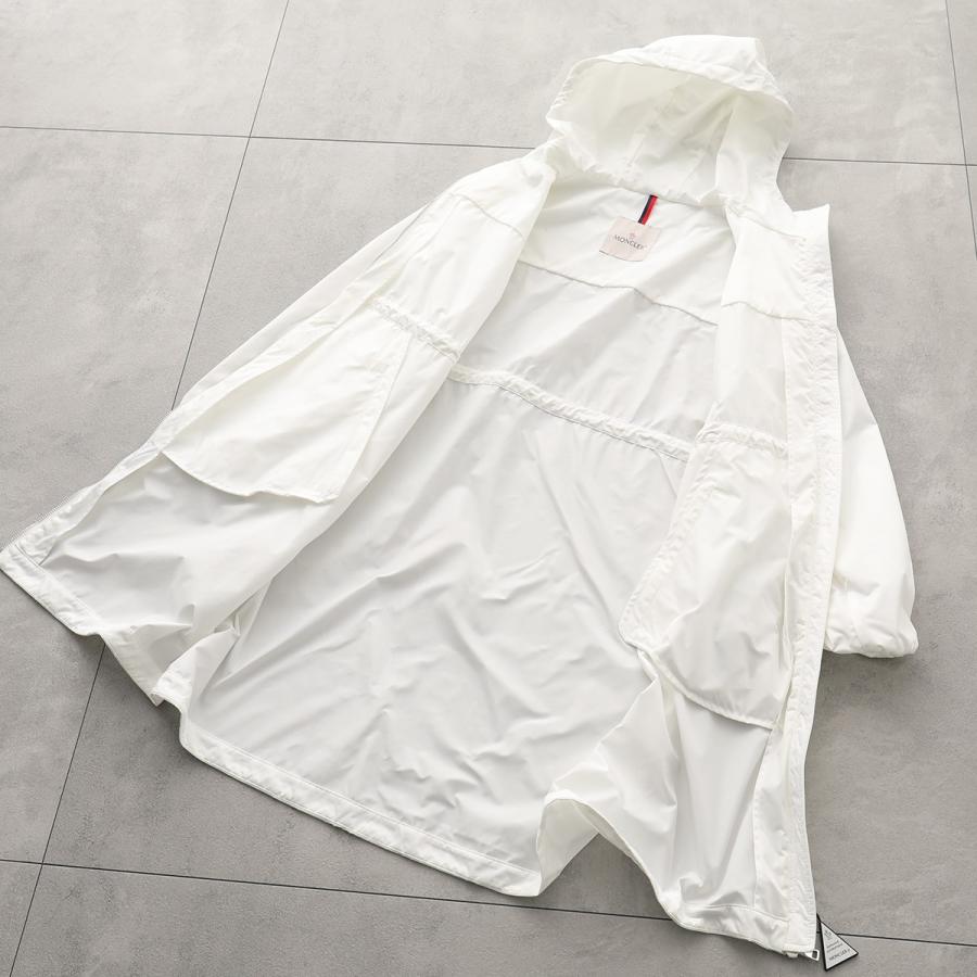 美品✨MONCLER ナイロン　スプリングコート　ロングパーカー　ベルト　ロゴ MONCLER（モンクレール） スプリングコート ウインドブレーカー