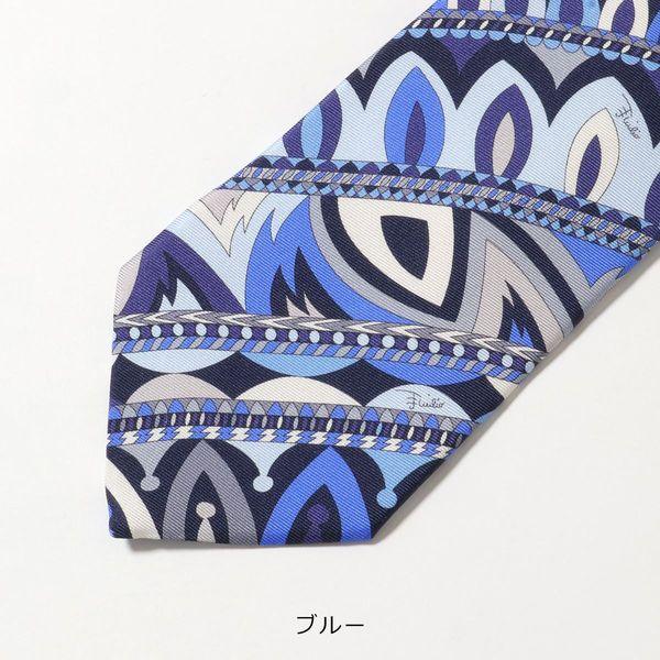 EMILIO PUCCI エミリオプッチ ネクタイ JI790 メンズ イタリア製 EMILIO PUCCI エミリオプッチ ネクタイ JI790 メンズ イタリア製