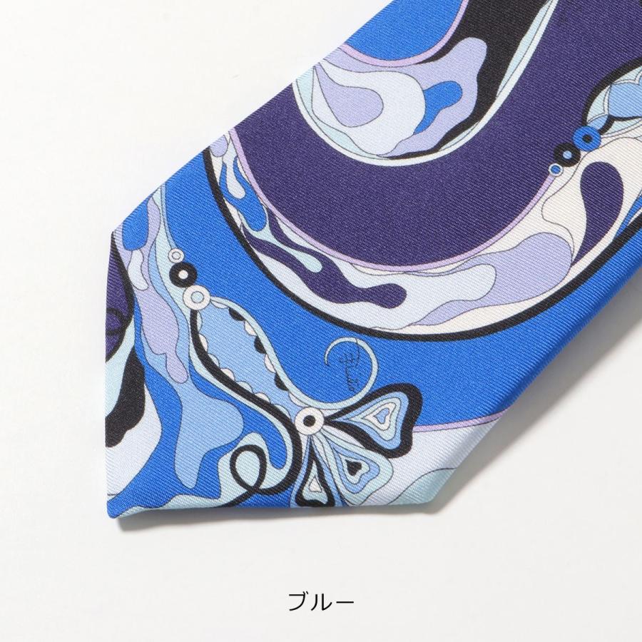EMILIO PUCCI エミリオプッチ ネクタイ JI784 メンズ イタリア製 EMILIO PUCCI エミリオプッチ ネクタイ JI784 メンズ イタリア製