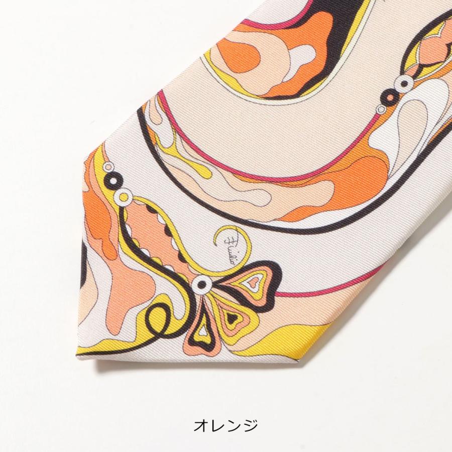 EMILIO PUCCI エミリオプッチ ネクタイ JI784 メンズ イタリア製 EMILIO PUCCI エミリオプッチ ネクタイ JI784 メンズ イタリア製