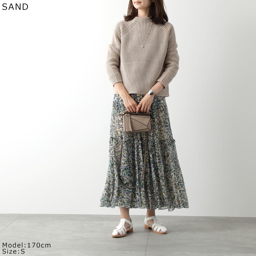 DEMYLEE デミリー コットン畦編みニットトップス DAPHNE Daphne Washed Cotton Sweater