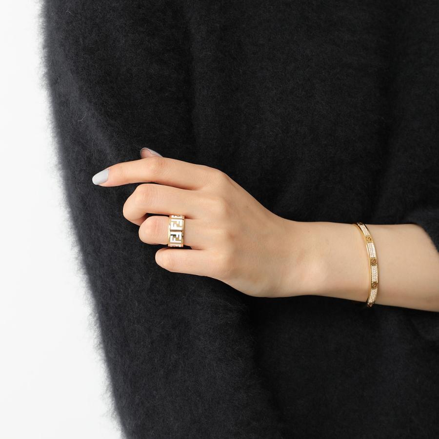 FENDI フェンディ リング 8AG945 TL9 レディース FFロゴ メタル FENDI フェンディ リング 8AG945 TL9 レディース FFロゴ メタル