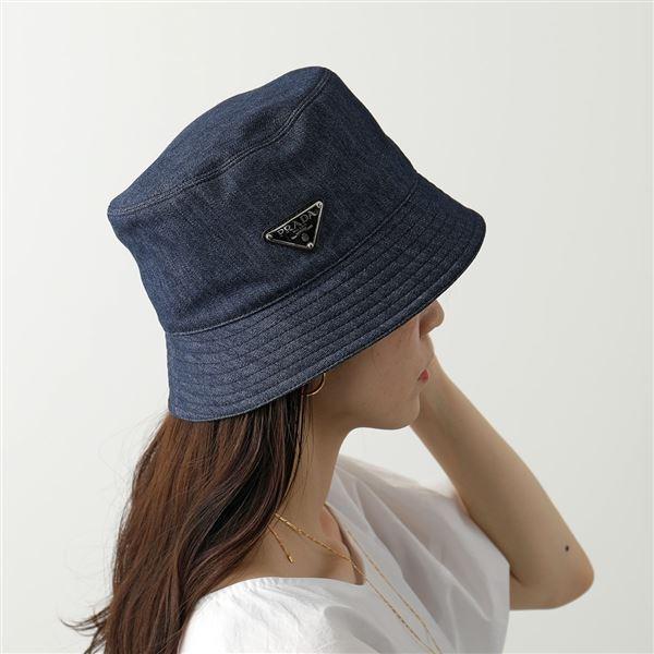 PRADA プラダ バケットハット 2HC137 AJ6 レディース デニム PRADA プラダ バケットハット 2HC137 AJ6 レディース デニム