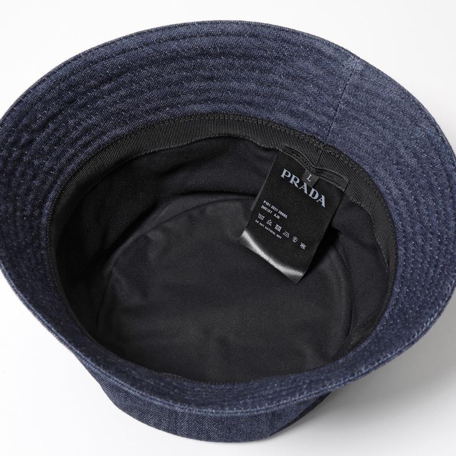 PRADA プラダ バケットハット 2HC137 AJ6 レディース デニム PRADA プラダ バケットハット 2HC137 AJ6 レディース デニム