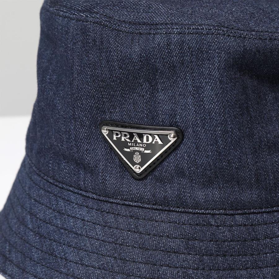 PRADA プラダ バケットハット 2HC137 AJ6 レディース デニム PRADA プラダ バケットハット 2HC137 AJ6 レディース デニム