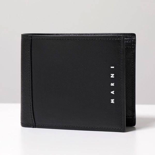 Marni マルニ 二つ折り財布 Pfmi0003q3 Lv5 メンズ レザー スモール ミニ財布 小銭入れあり Z1n99 インポートセレクト Musee 通販 Yahoo ショッピング