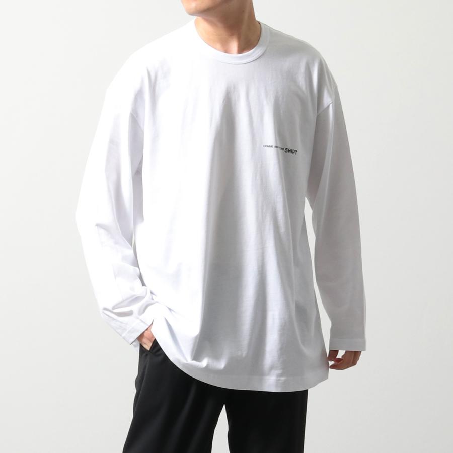 COMME des GARCONS コムデギャルソン 長袖Tシャツ FI T メンズ クルーネック ロングスリーブ カットソー ロンT ロゴT  コットン カラー2色