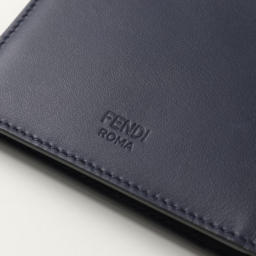 FENDI フェンディ 二つ折り財布 7M0169 A80S メンズ レザー 小銭 FENDI フェンディ 二つ折り財布 7M0169 A80S メンズ レザー 小銭