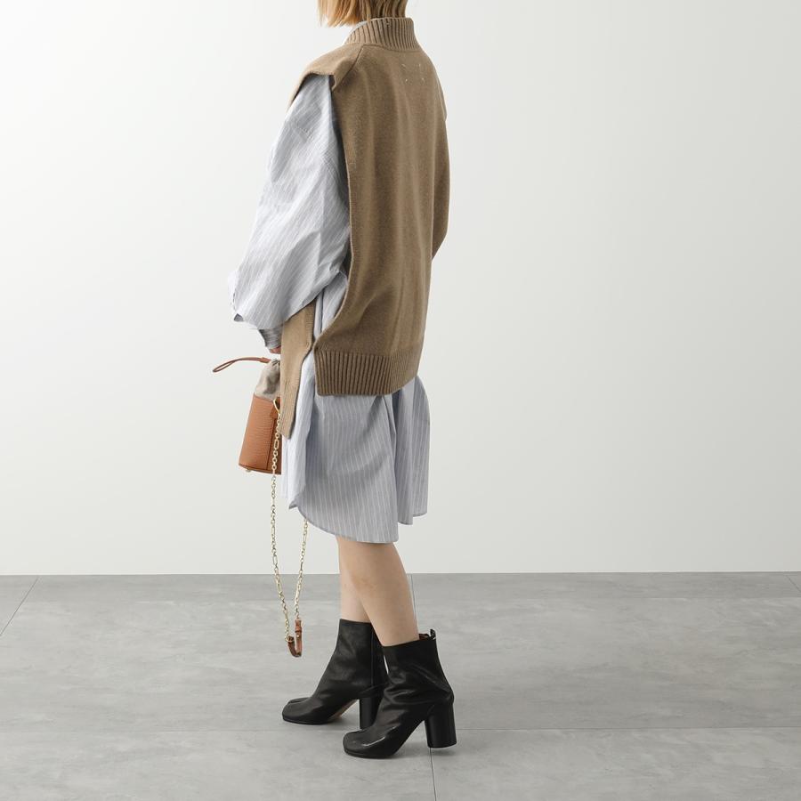 在庫限り】【在庫限り】メゾンマルジェラ オープン サイド ニット