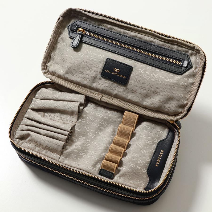 ANYA HINDMARCH❤️メイクポーチ AH ロゴ・メイクアップ・ポーチ | Anya Hindmarch JP