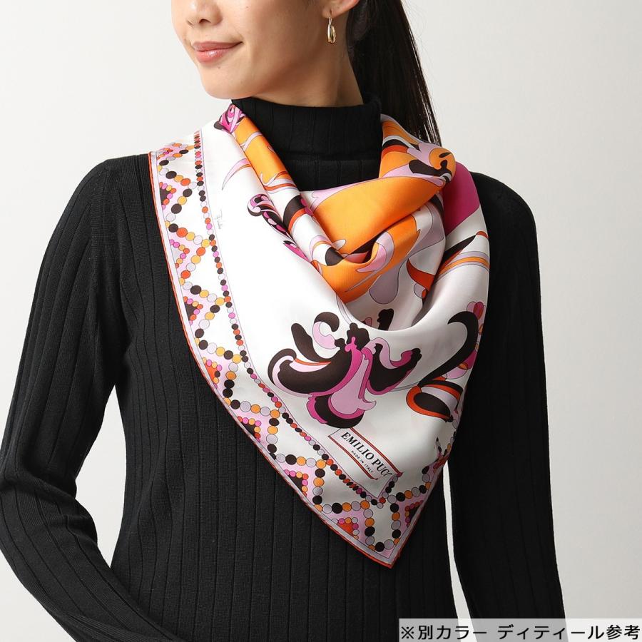 0508 エミリオプッチ　スカーフ　ブラック　ブルー　※値下げ不可. 楽天市場】EMILIO PUCCI エミリオプッチ 8J641 09901 1522