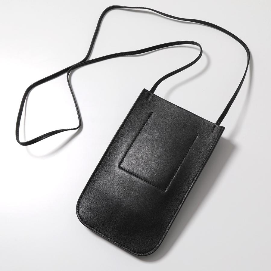JIL SANDER / ショルダーバッグ/レザー/BLK/JSMU800101 JIL SANDER（ジルサンダー） フォンケース JSMU800101 MUS01014N