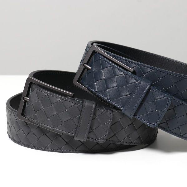 Bottega Veneta ボッテガヴェネタ ベルト V4650 メンズ イントレチャート レザー カラー2色 インポートセレクト Musee 通販 Yahoo ショッピング