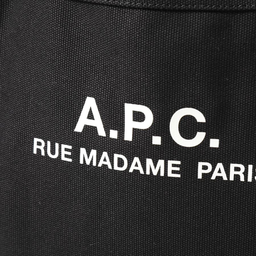 APC A.P.C. アーペーセー トートバッグ cabas recuperation CODBM H61318 メンズ キャンバス ロゴ ショッピングバッグ ショルダーバッグ 鞄 カラー2色の画像