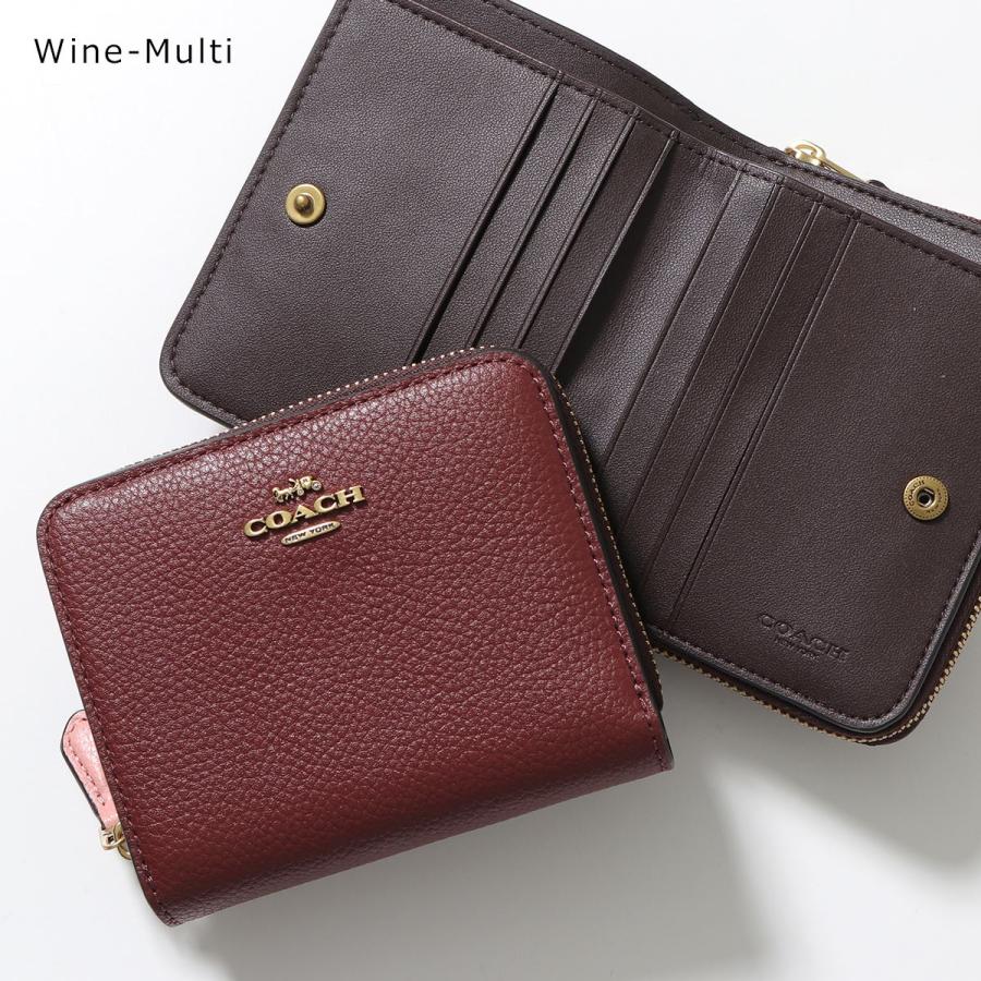 COACH（コーチ） 二つ折り財布 719 レディース レザー カラーブロック
