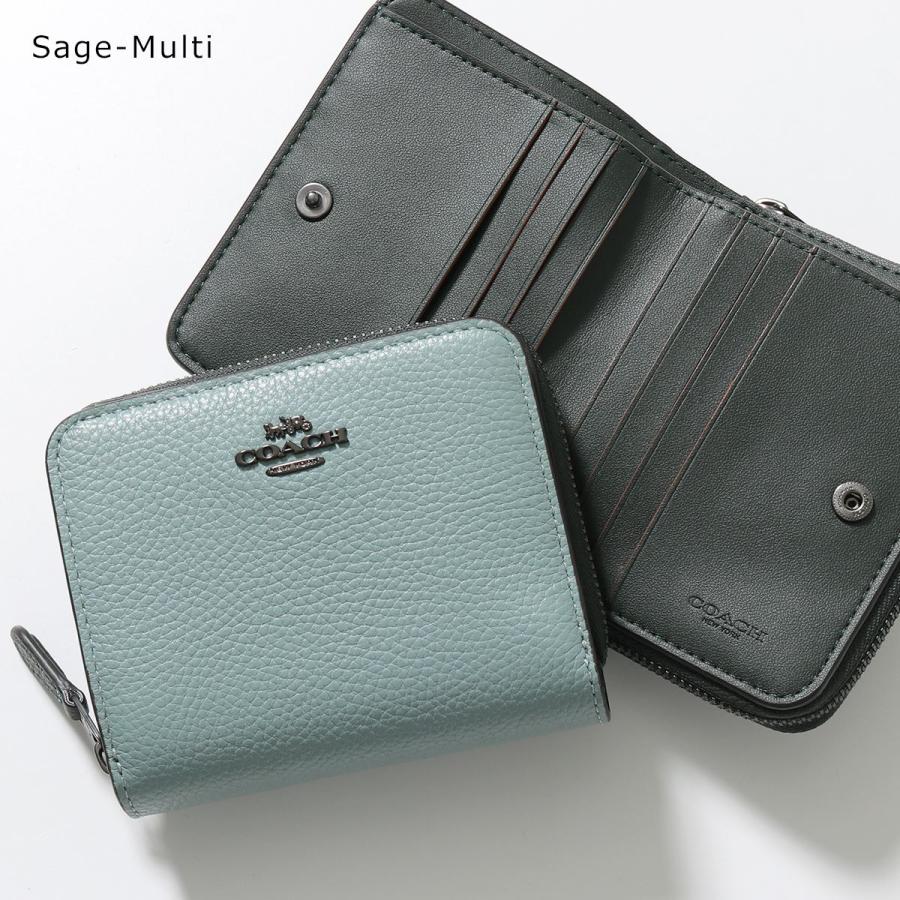 COACH（コーチ） 二つ折り財布 719 レディース レザー カラーブロック