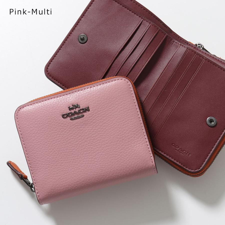 コーチ 2つ折り財布美品  719 ピンク 美品 コーチ 二つ折り財布 719 レディース COACH 中古 : Rehello by