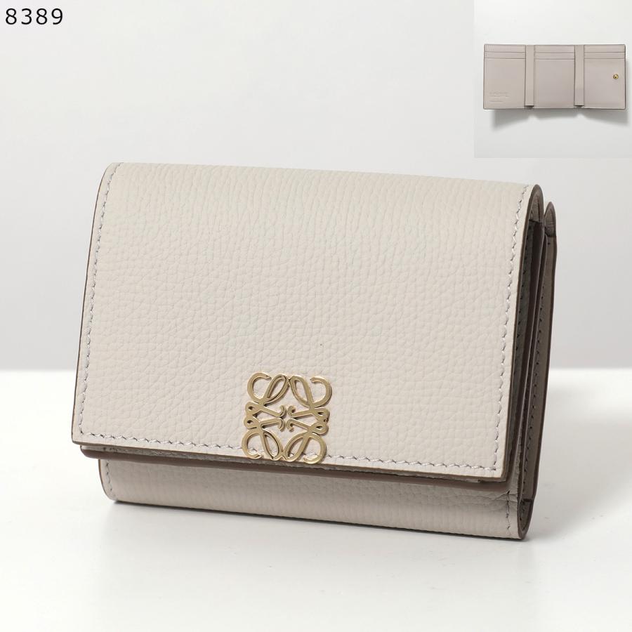 【新品未使用】 ロエベ アナグラム 三つ折り財布 LOEWE（ロエベ） 三つ折り財布 ANAGRAM TRIFOLD 6 アナグラム