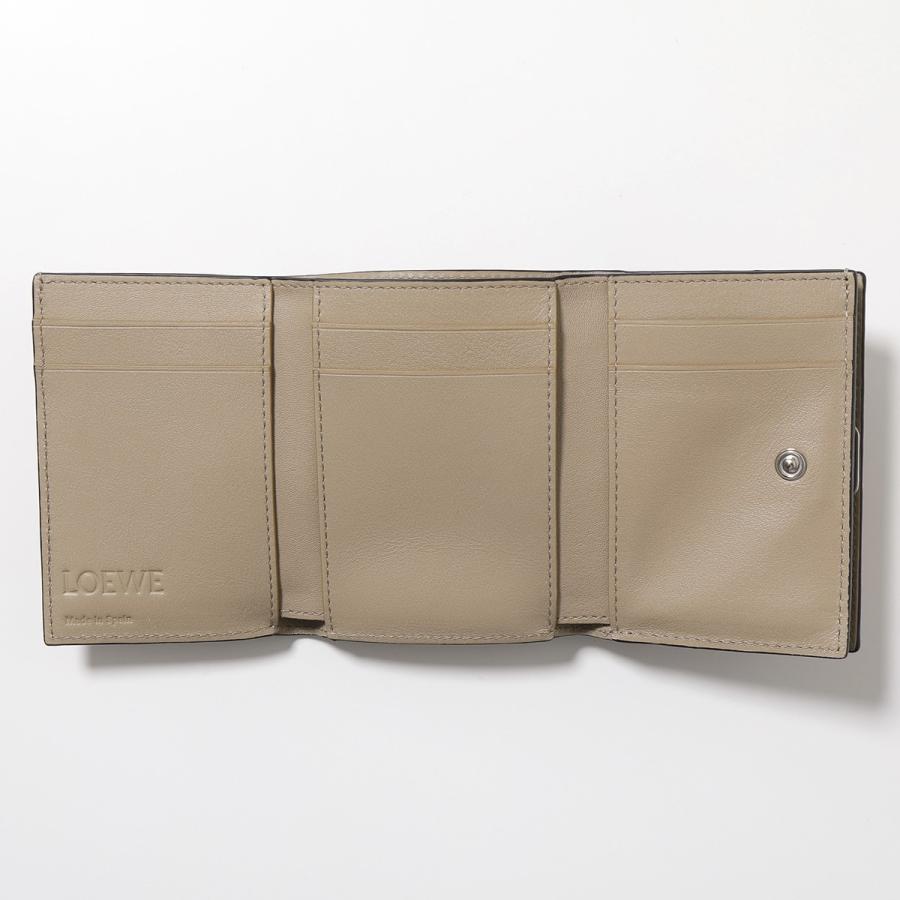LOEWE ロエベ 三つ折り財布 ANAGRAM TRIFOLD 6 アナグラム トリフォルド C821TR2X02 C821TR2X08 C821TR2X16 レディース レザー ミニ財布の画像