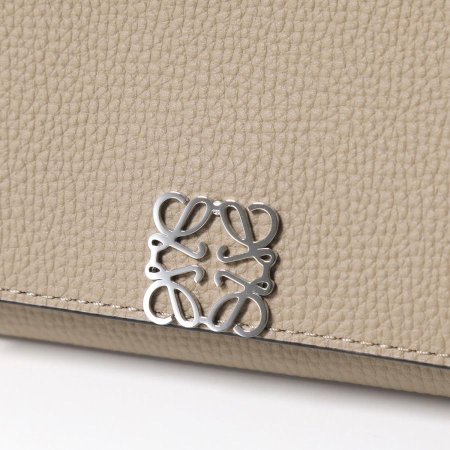 LOEWE アナグラム トリフォルド 6cc ウォレット LOEWE Anagram trifold 6 cc wallet (LOEWE/折りたたみ財布