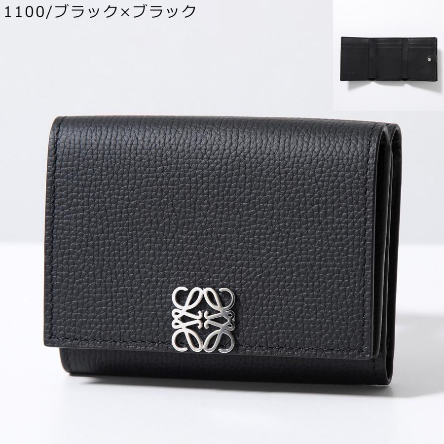 LOEWE ロエベ 三つ折り財布 ANAGRAM TRIFOLD 6 アナグラム トリフォルド C821TR2X02 C821TR2X08 C821TR2X16 レディース レザー ミニ財布の画像