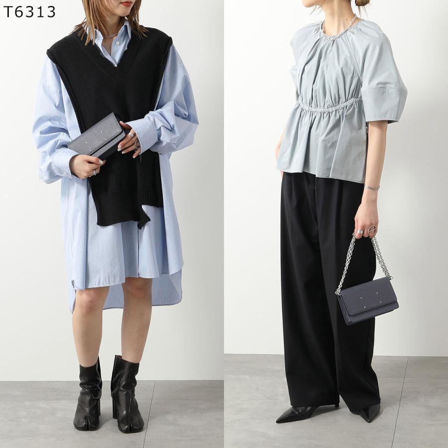 メゾン マルジェラ Maison Margiela ショルダーバッグ バッグ レザー レディース ブラック系 SA3UI0008P4455T8013 【新品】 Maison Margiela（メゾンマルジェラ） マルジェラ チェーンウォレット