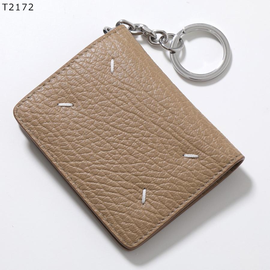 新品未使用☆マルジェラ　カードケース　キーリング付き　ブラウン 新品】 メゾンマルジェラ キーリング付きカードケース - メルカリ