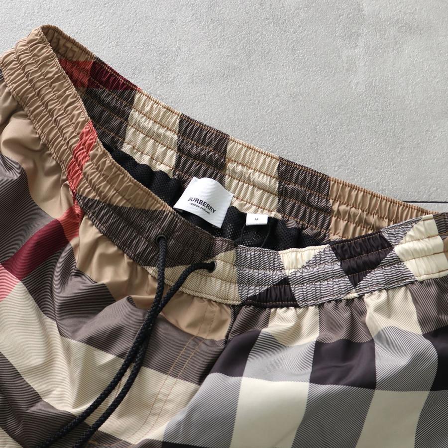 BURBERRY バーバリー スイム ショーツ 8017294 メンズ チェック ショートパンツ ドローコード スイムウェア A7028/ARCHIVE-BEIGE-IP-CHK｜s-musee｜07