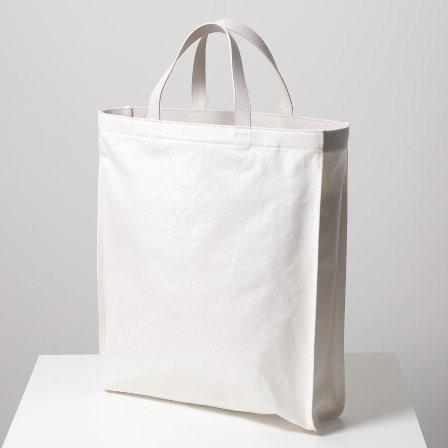 Acne Studios アクネストゥディオズ トートバッグ C10102 FN-UX-BAGS000065 レディース シャイニー 鞄 WHITE