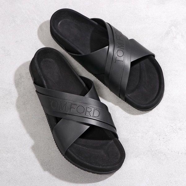 TOM FORD トムフォード サンダル BASILE J1299T LCL076 メンズ レザー 