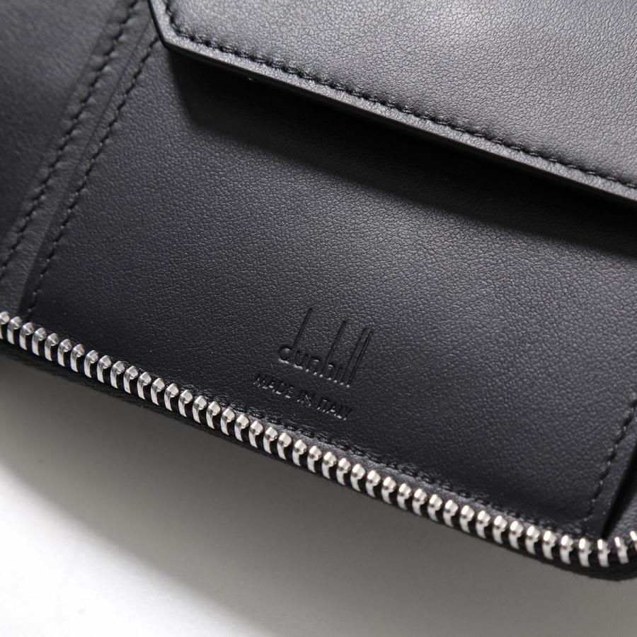 dunhill Dunhill ダンヒル ラウンドファスナー二つ折り財布 dunhill Dunhill ダンヒル ラウンドファスナー二つ折り財布