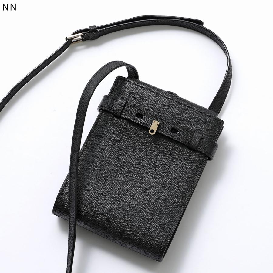 Valextra ショルダーバッグ 2way ブレラ レザー ダークグレー Valextra 