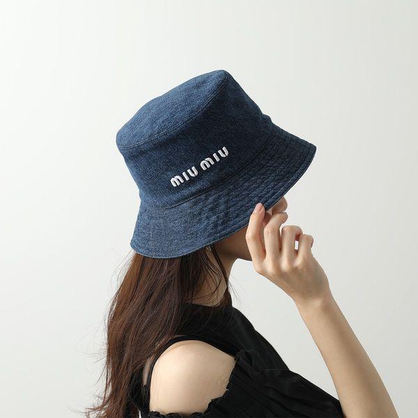 miu MIUMIU ミュウミュウ バケットハット 5HC196 2F3W miu MIUMIU ミュウミュウ バケットハット 5HC196 2F3W