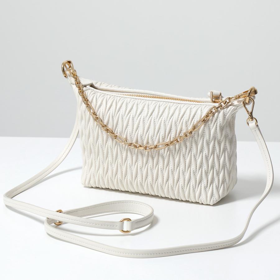 美品 miumiu ミュウミュウ マドラス ハンドバッグ ショルダーバッグ miu miu（ミュウミュウ） ショルダーバッグ MATELASSE マテラッセ