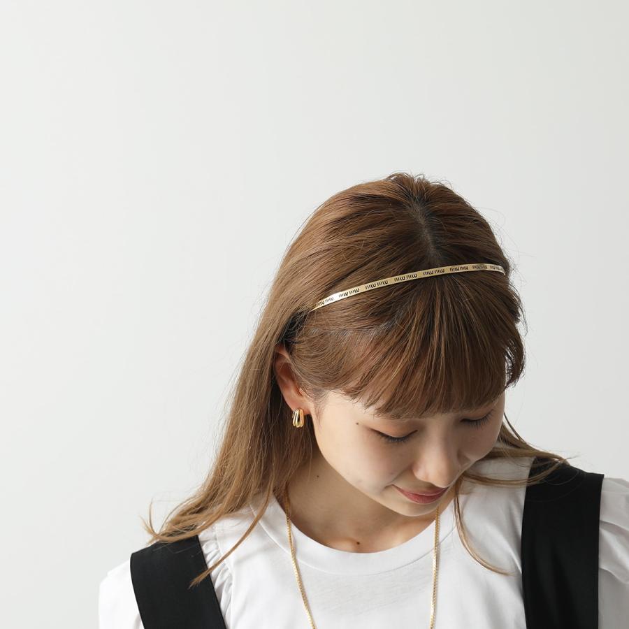 MIUMIU ミュウミュウ カチューシャ ヘッドバンド 純正特売中 laverite.mg