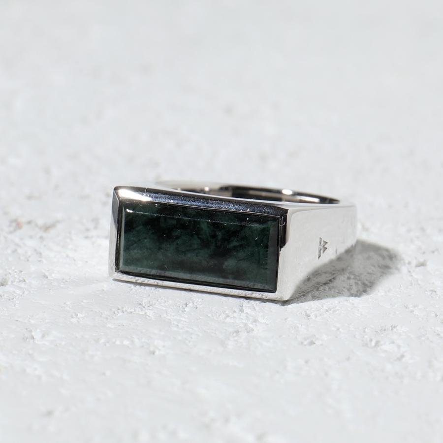 TOM WOOD TOMWOOD トムウッド リング メンズ Peaky Ring Green TOM WOOD TOMWOOD トムウッド リング メンズ Peaky Ring Green