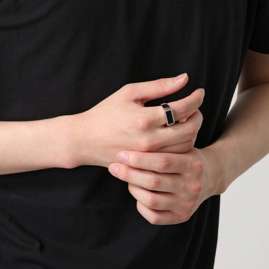 TOMWOOD トムウッド リング メンズ Peaky Ring Polished Black Onyx