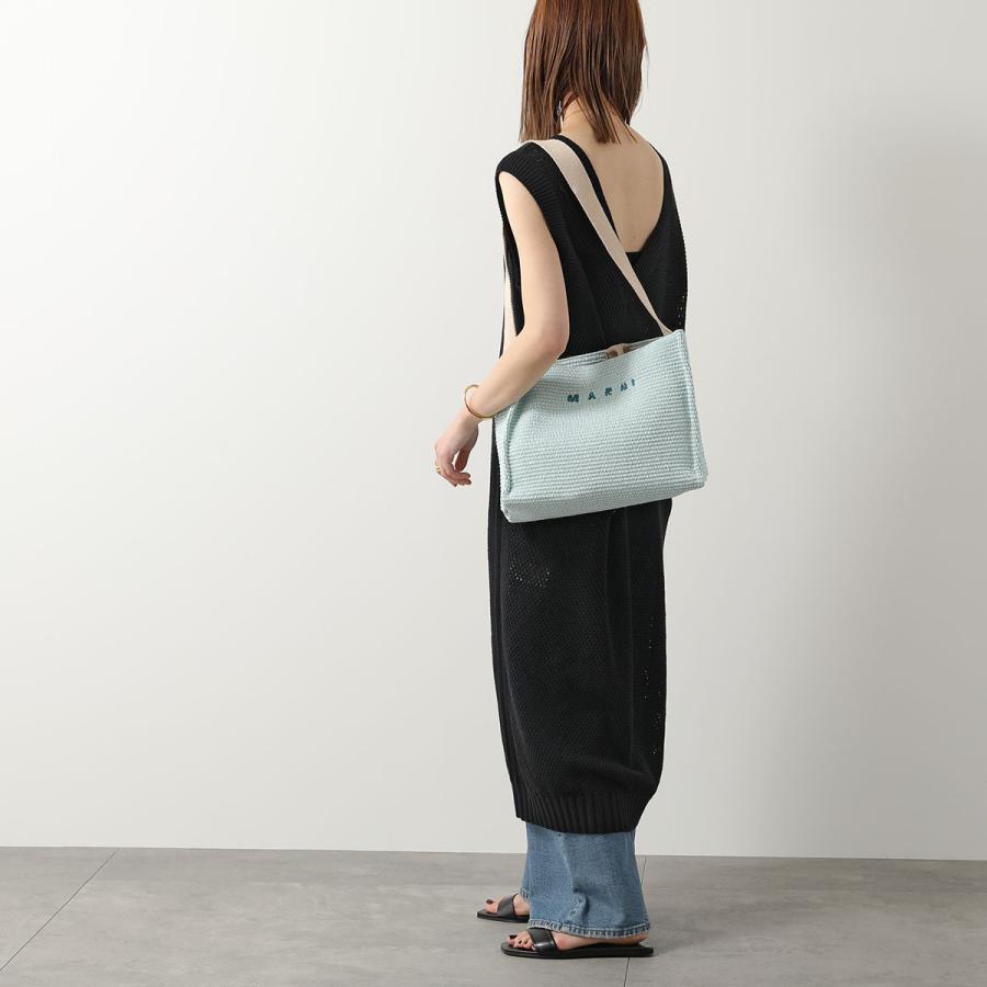 MARNI マルニ かごバッグ SMALL TOTE SHMP0077U0 P3860 レディース コットン 刺繍 ロゴ バスケット トートバッグ ハンドバッグ 鞄 カラー9色｜s-musee｜28