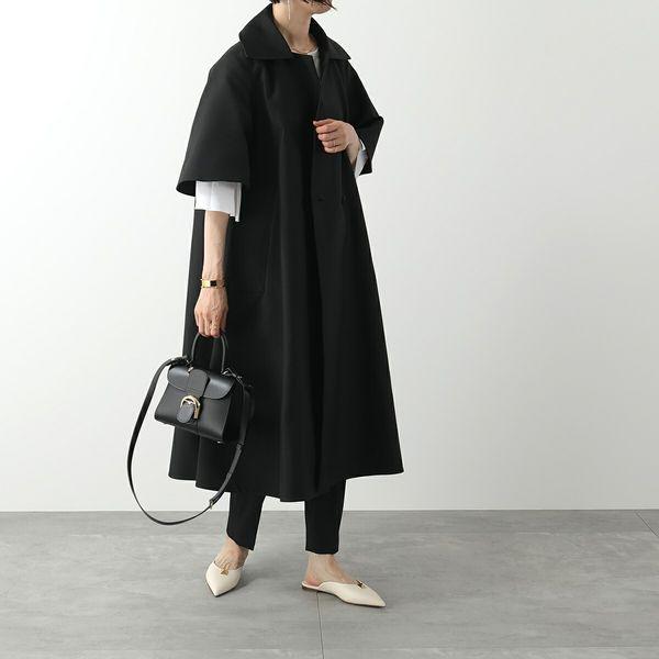 極美品【DELVAUX】デルヴォーブリヨン ミニ  SO BLACK DELVAUX（デルヴォー） ハンドバッグ Brillant Mini ブリヨン ミニ