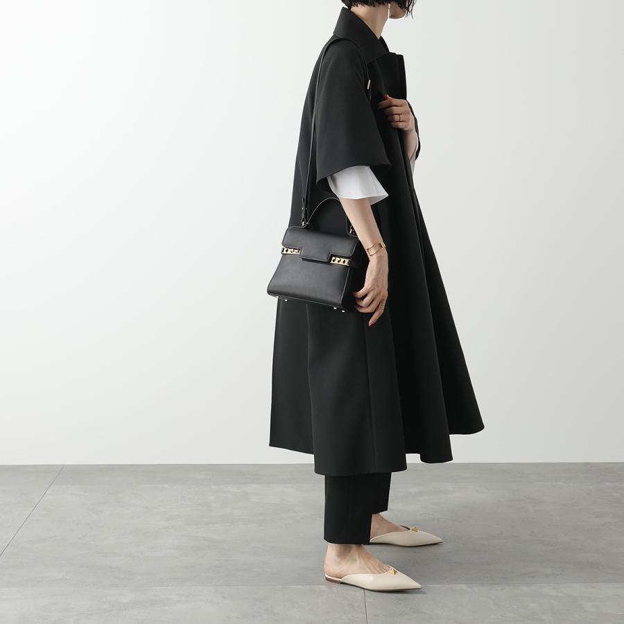 DELVAUX デルヴォー ハンドバッグ Tempete PM タンペート レディース AA0505 AAX0 99ZDO NOS レザー ショルダーバッグ 鞄 Noir｜s-musee｜02