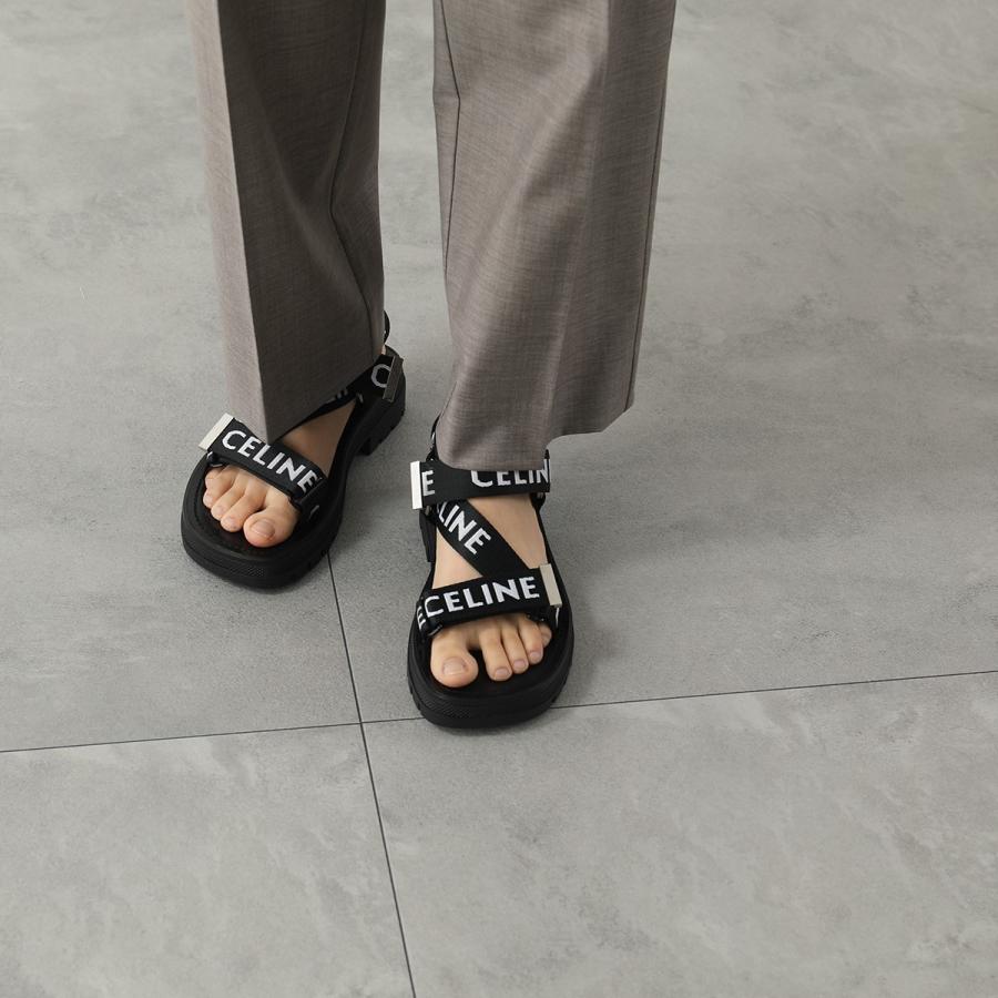 CELINE セリーヌ ストラッピーサンダル レオ 345672208C.38AW CELINE セリーヌ ストラッピーサンダル レオ 345672208C.38AW