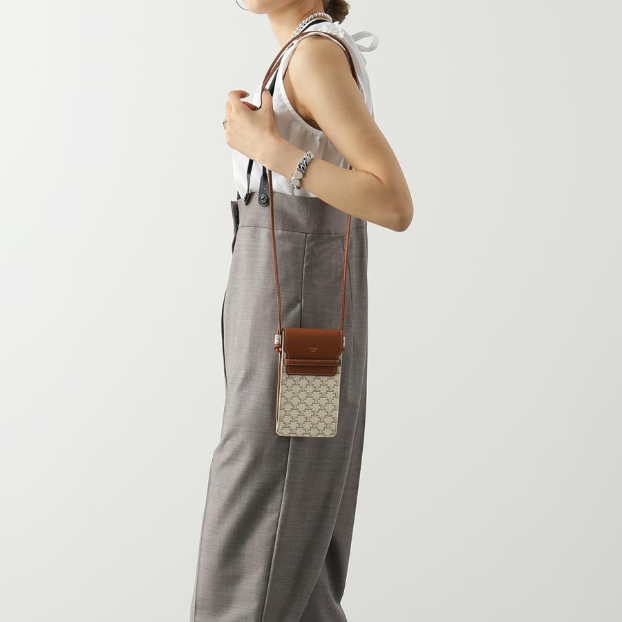 CELINE セリーヌ フォンポーチ Phone pouch with Flap 10G332CQD CELINE セリーヌ フォンポーチ Phone pouch with Flap 10G332CQD