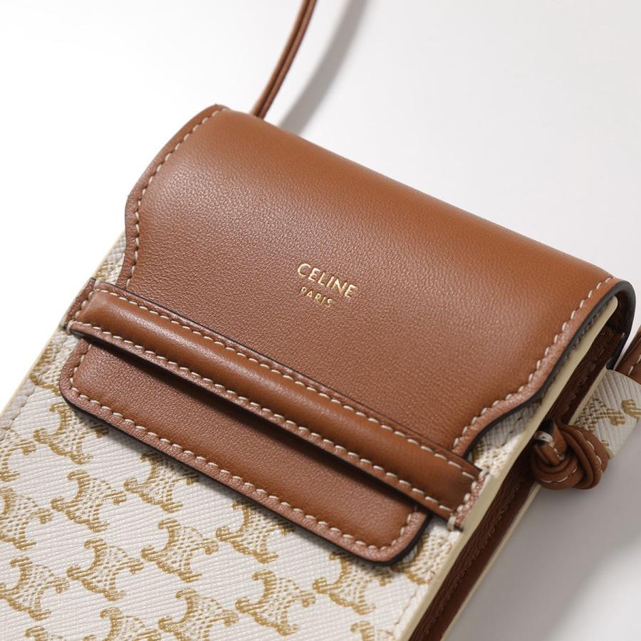 CELINE セリーヌ フォンポーチ Phone pouch with Flap 10G332CQD CELINE セリーヌ フォンポーチ Phone pouch with Flap 10G332CQD
