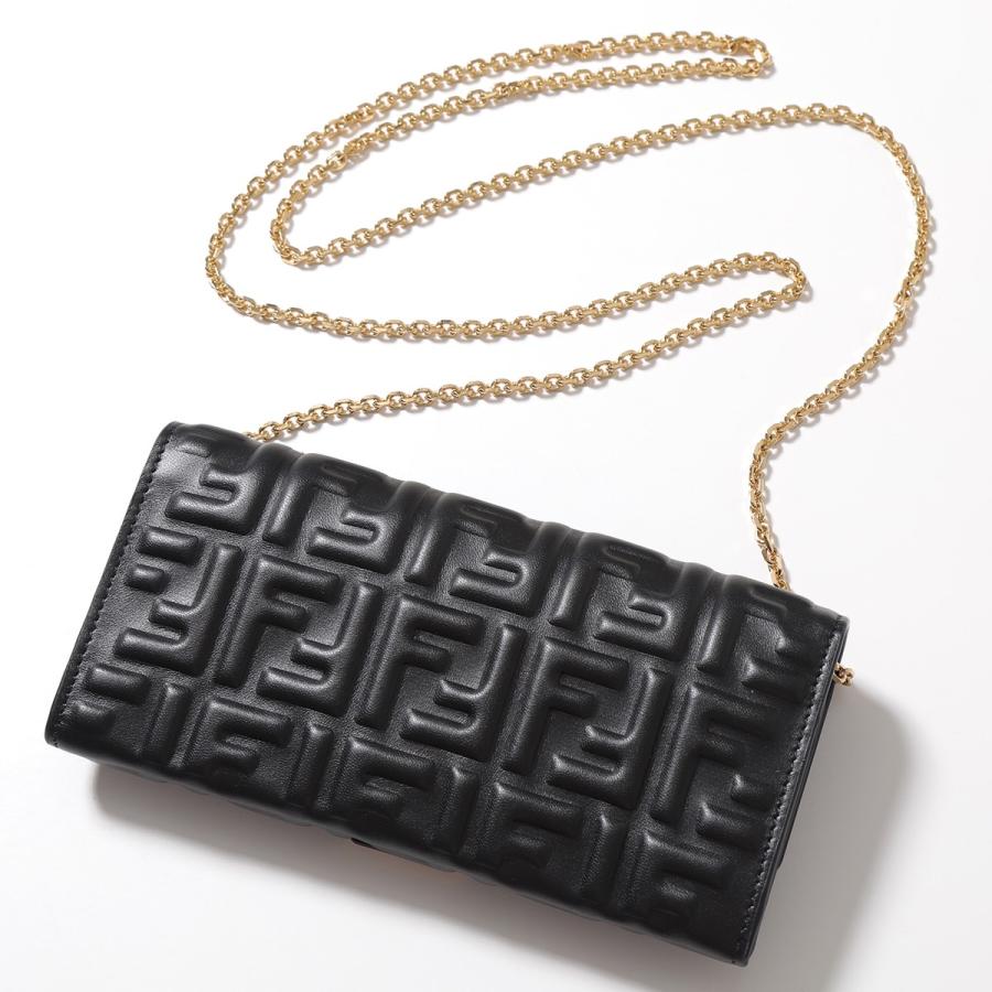 FENDI  バッグバグズ チェーンウォレット  レザー FENDI（フェンディ） ウォレットバッグ 8M0365 AAJD レディース 二