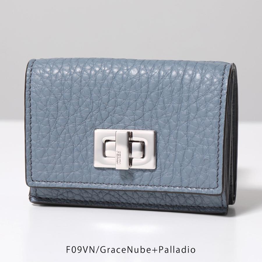 FENDI フェンディ 三つ折り財布 ピーカブー セレリア 8M0426 FENDI フェンディ 三つ折り財布 ピーカブー セレリア 8M0426