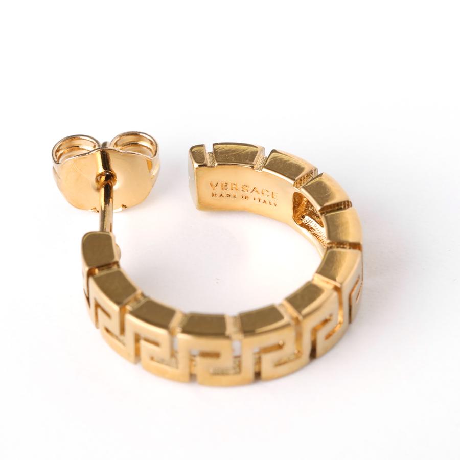 VERSACE ヴェルサーチ ピアス DG28199 DJMT メンズ グレカ VERSACE ヴェルサーチ ピアス DG28199 DJMT メンズ グレカ